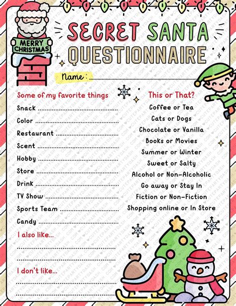 500+ Secret Santa Questions to Select the Perfect Christmas Gift.